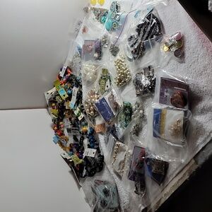 HUGE LOT OF BEADS/FINDINGS...NEW